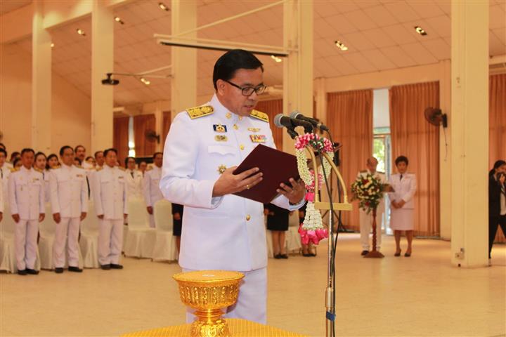 พช.นครพนม-ร่วมพิธีวันยุทธหัตถีของสมเด็จพระนเรศวรมหาราช ประจำปี 2561