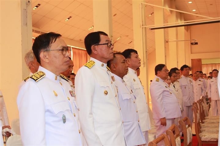 พช.นครพนม-ร่วมพิธีวันยุทธหัตถีของสมเด็จพระนเรศวรมหาราช ประจำปี 2561