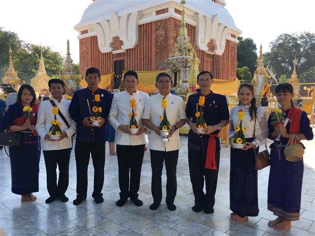 พช.นครพนม-ต้อนรับผู้ตรวจอาจณรงค์ ติดตาม นิเทศงานพัฒนาชุมชน