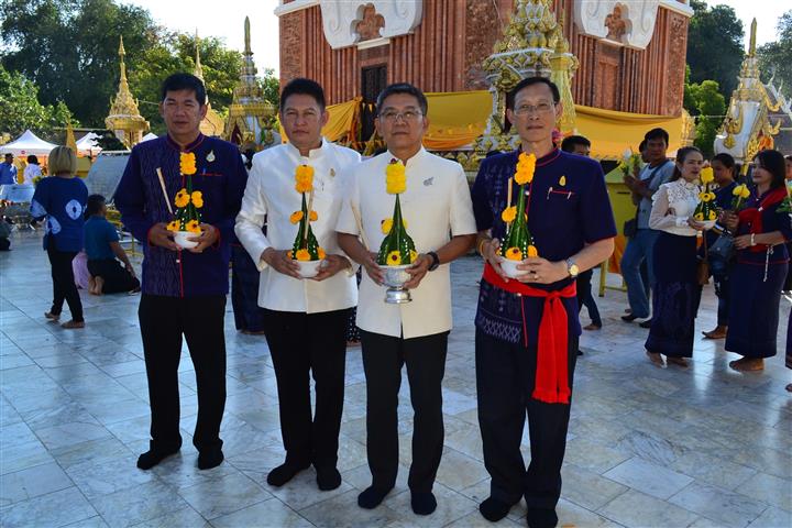 พช.นครพนม-ต้อนรับผู้ตรวจอาจณรงค์ ติดตาม นิเทศงานพัฒนาชุมชน