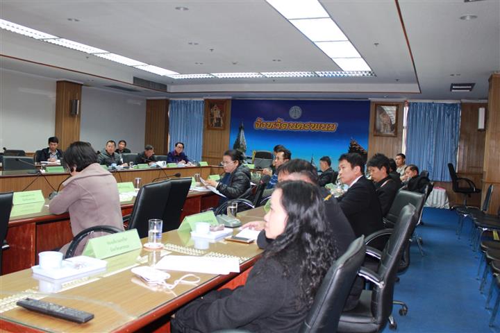 พช.นครพนม-ร่วมประชุมเพื่อรับฟังการชี้แจงการดำเนินงานโครงการตลาดประชารัฐ ครั้งที่ 5 ผ่านระบบวิดีทัศน์ทางไกล (Video conference)