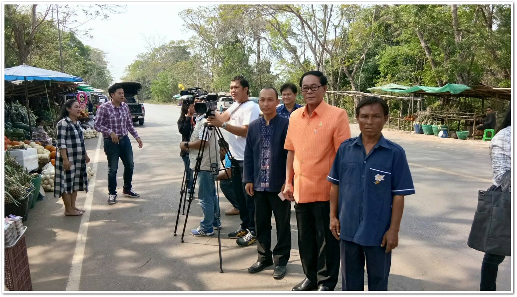 พช.นครพนม-ถ่ายทำรายการโทรทัศน์ รายการ”เมืองไทยดี๊ดี” และ รายการ “อีสานใต้วันนี้”