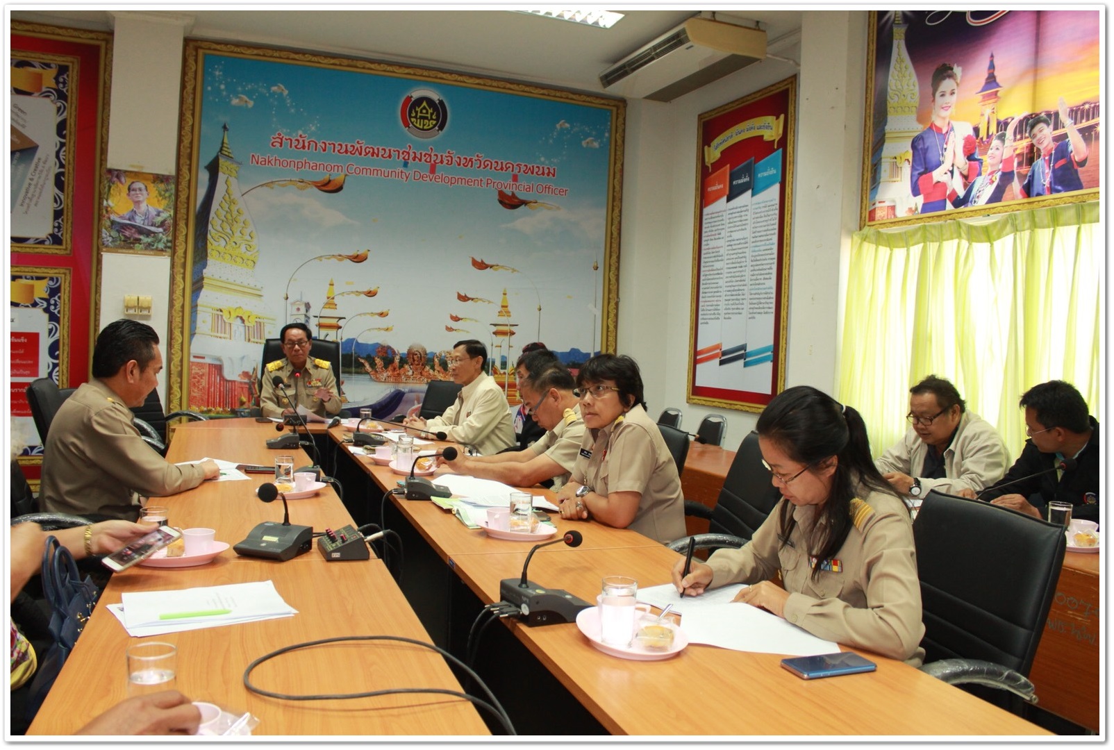 พช.นครพนม-ประชุม OTOP Trader นครพนม