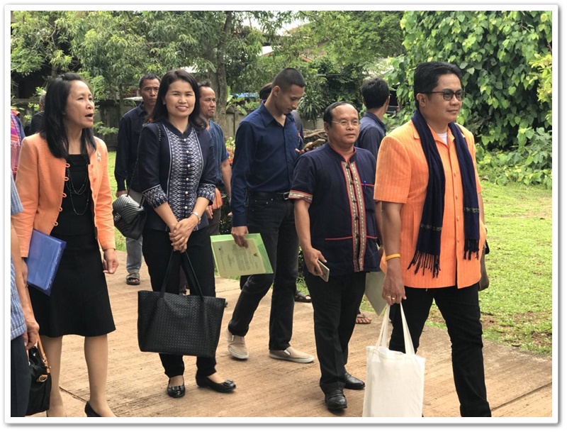 พช.นครพนม-ประเมินการพัฒนาการท่องเที่ยวโดยชุมชนจังหวัดนครพนม ลงพื้นที่ประเมินศักยภาพหมู่บ้านท่องเที่ยวโดยชุมชน บ้านหนองสังข์