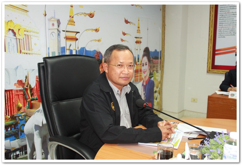 พช.นครพนม-นายทวีป บุตรโพธิ์ รองอธิบดีกรมการพัฒนาชุมชน มอบแนวทางการขับเคลื่อนงานและติดตามงานตามภารกิจกรมการพัฒนาชุมชน ในพื้นที่จังหวัดนครพนม