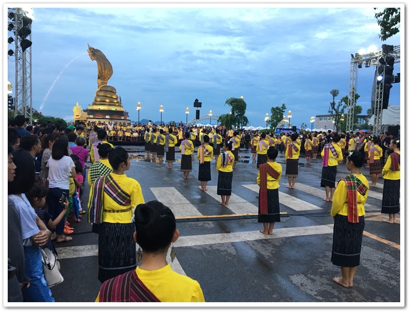 พช.นครพนม-ร่วมงานบวงสรวงพญาศรีสัตตนาคราช ประจำปี 2561
