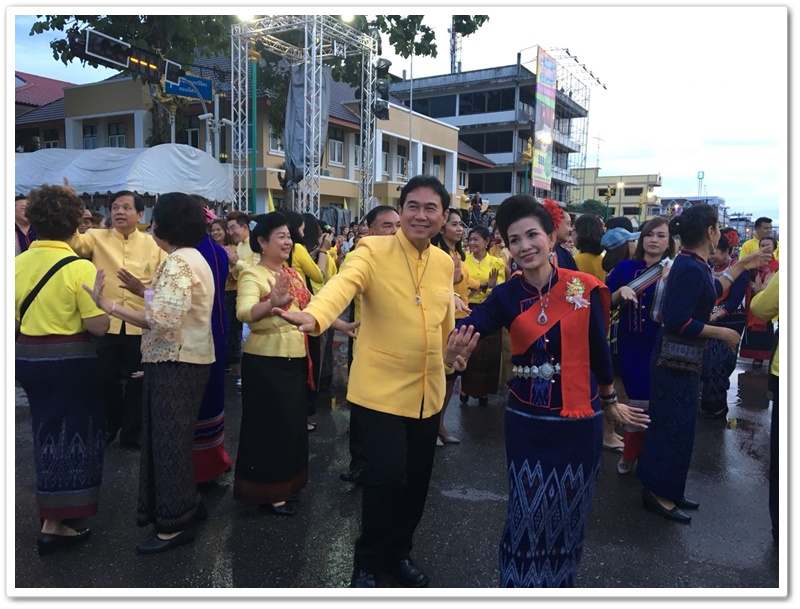 พช.นครพนม-ร่วมงานบวงสรวงพญาศรีสัตตนาคราช ประจำปี 2561