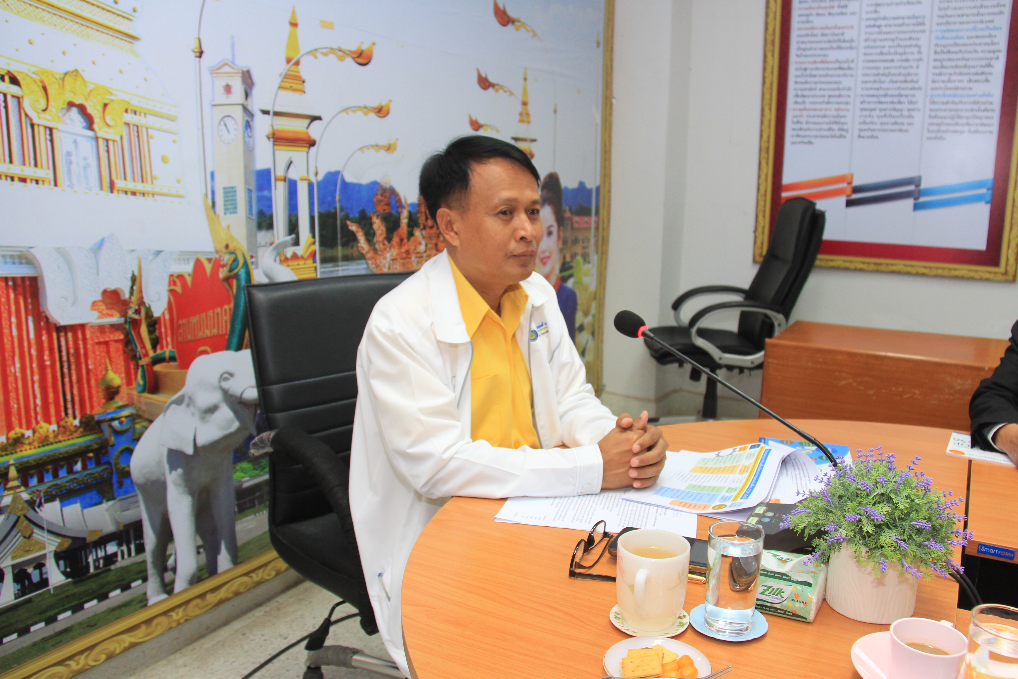 พช.นครพนม-ประชุมคณะกรรมการการประกวดชุมชนท่องเที่ยว OTOP นวัตวิถี จังหวัดนครพนม
