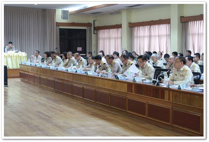 นครพนม-ร่วมประชุมเตรียมความพร้อมการดำเนินงานโครงการแผนปฏิบัติราชการประจำปีของจังหวัดและกลุ่มจังหวัดประจำปีงบประมาณ พ.ศ.2562
