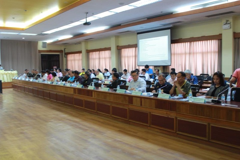 นครพนม-ประชุมคณะกรรมการบริหารงานจังหวัดแบบบูรณาการ (ก.บ.จ.) จังหวัดนครพนม ครั้งที่ 4/2561