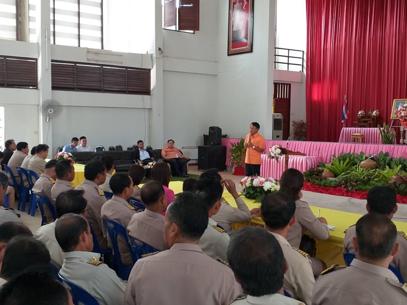 นครพนม-ประชุมมอบนโยบายแนวทางปฏิบัติเพื่อขับเคลื่อนนโยบายรัฐบาลและภารกิจสำคัญของกระทรวง/กรม และจังหวัดนครพนม