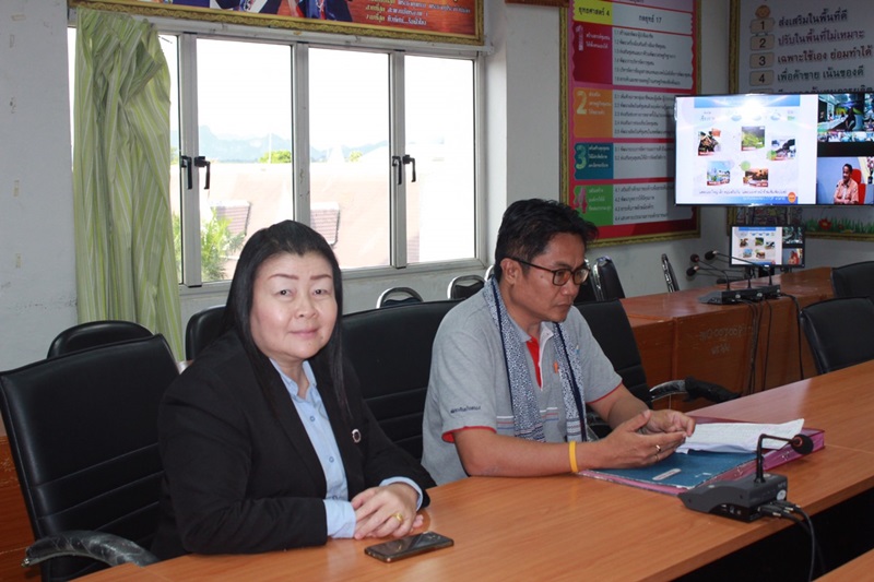 นครพนม-ประชุมการจัดแสดงผลงานความสำเร็จ ชุมชนท่องเที่ยว OTOP นวัตวิถี ทาง TV พช.