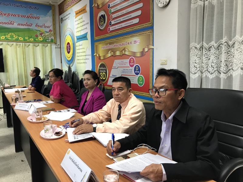 นครพนม-ประชุมคณะทำงานบริหารการจัดเก็บข้อมูลเพื่อการพัฒนาชุมชน(จปฐ./กชช.2ค) ระดับจังหวัด ประจำปี 2562