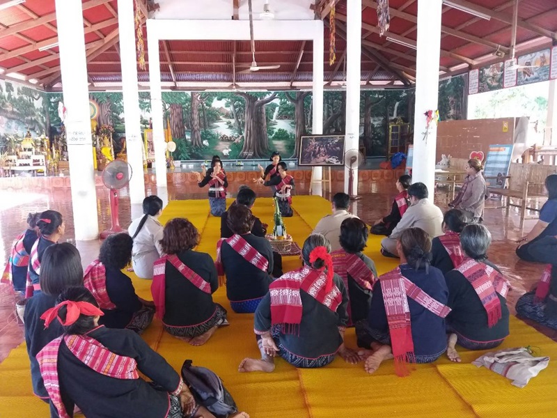 ผู้ตรวจราชการกรมการพัฒนาชุมชน ลงพื้นที่ติดตามการดำเนินงานตามโครงการชุมชนท่องเที่ยว OTOP นวัตวิถี