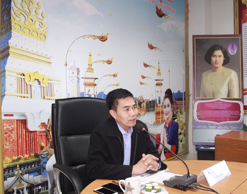 ผู้ตรวจราชการกรมการพัฒนาชุมชน ติดตามการดำเนินงานฯพัฒนาขุมชนจังหวัดนครพนม