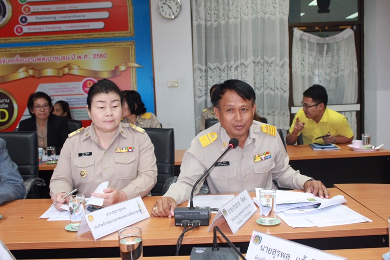ผู้ตรวจราชการกรมการพัฒนาชุมชน ติดตามการดำเนินงานฯพัฒนาขุมชนจังหวัดนครพนม