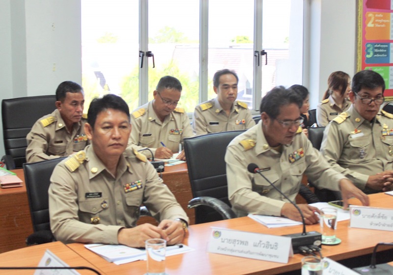 ผู้ตรวจราชการกรมการพัฒนาชุมชน ติดตามการดำเนินงานฯพัฒนาขุมชนจังหวัดนครพนม