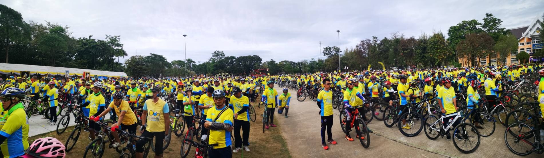 กิจกรรมปั่นจักรยานเฉลิมพระเกียรติ“Bike อุ่นไอรัก”