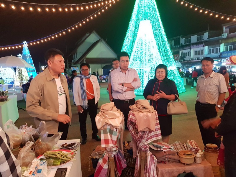 ?ผู้ตรวจราชการกรมฯ เยี่ยมชมงาน นครพนม Winter Festival
