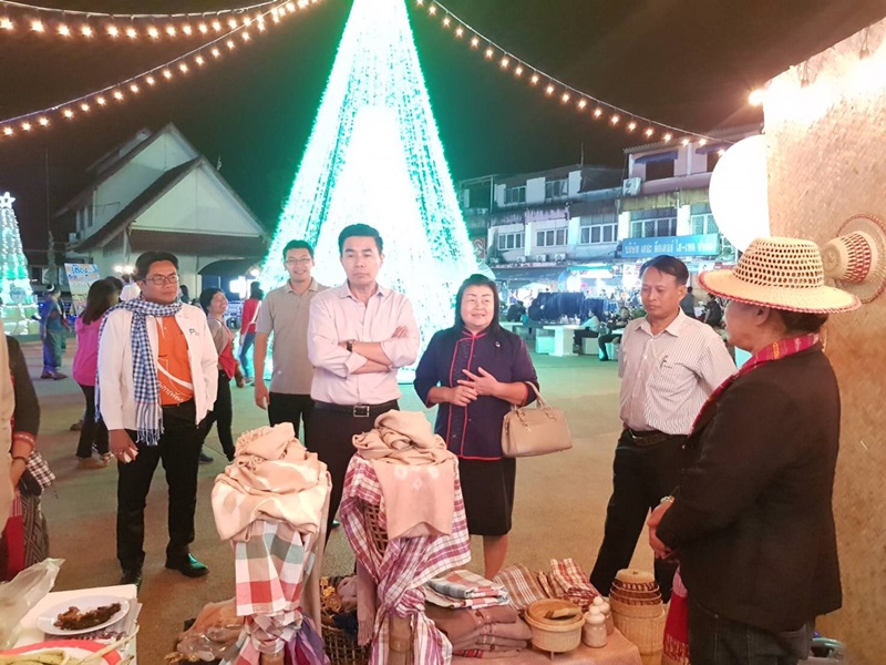 ?ผู้ตรวจราชการกรมฯ เยี่ยมชมงาน นครพนม Winter Festival