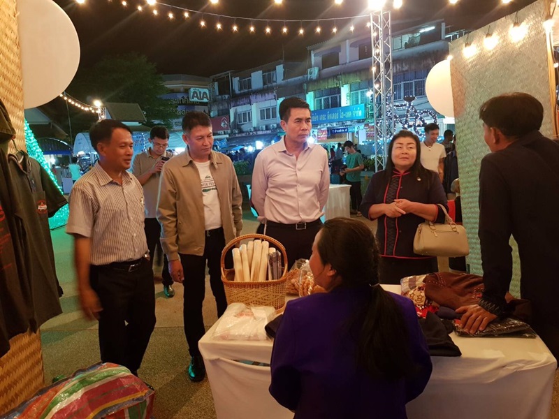 ?ผู้ตรวจราชการกรมฯ เยี่ยมชมงาน นครพนม Winter Festival