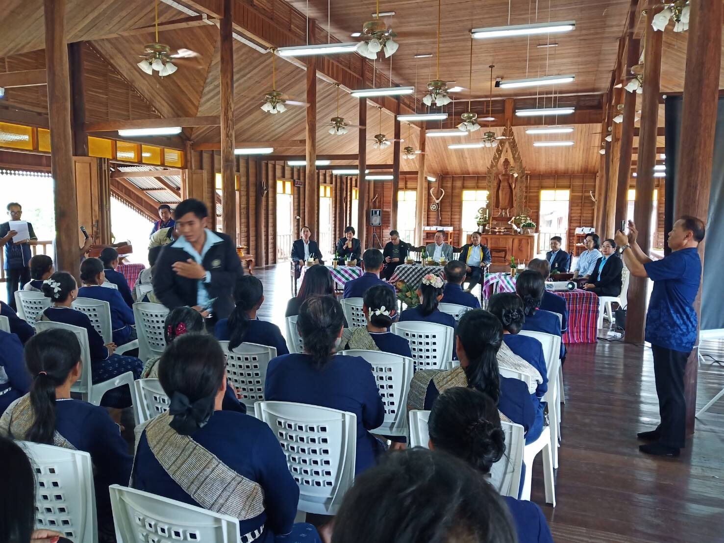 ?คณะอนุกรรมการตรวจสอบและประเมินผลภาคราชการกลุ่มจังหวัด ลงพื้นที่จังหวัดนครพนม