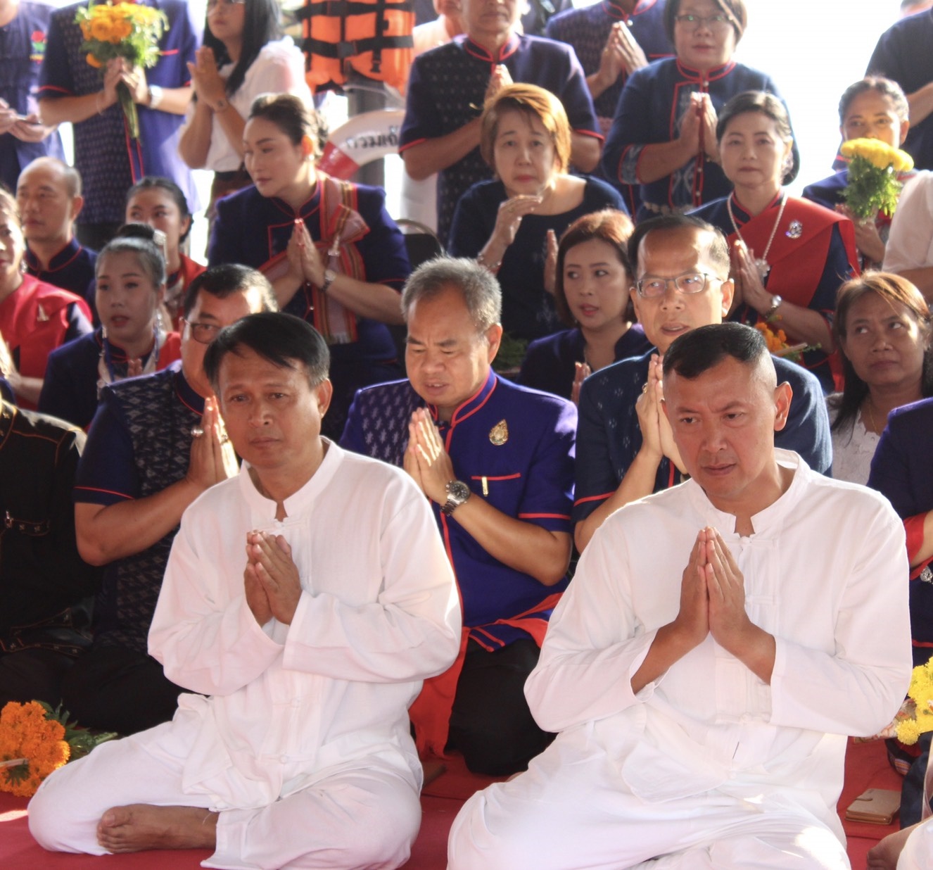 ?นครพนมร่วมพิธีขบวนแห่อัญเชิญพระอุปคุตจากริมฝั่งแม่น้ำโขง ในงานนมัสการพระธาตุพนม ปี 2562