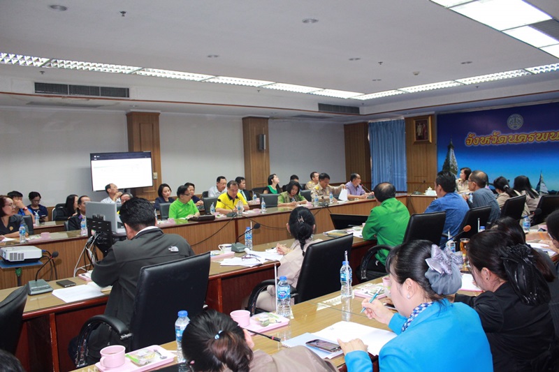 ประชุมเตรียมความพร้อมการจัดงาน “สงกรานต์นครพนมรื่นรมย์บุญปีใหม่ไทย” 2562