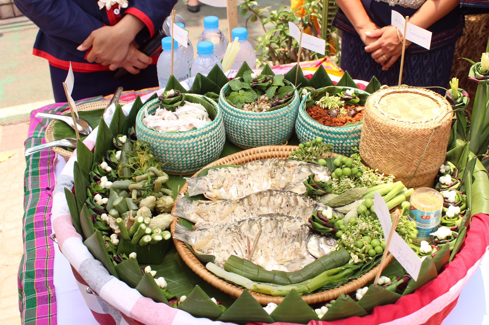 @นครพนม : ประกวดอาหารพื้นถิ่นในมหกรรมวิถีชีวิต วิถีเศรษฐกิจพอเพียง เนื่องในวันปีใหม่ไทย 2562