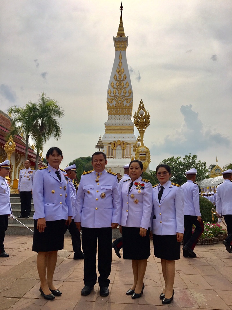 ?พช.นครพนม ร่วมพิธีทำน้ำอภิเษก พระอุโบสถ วัดพระธาตุพนมวรมหาวิหาร