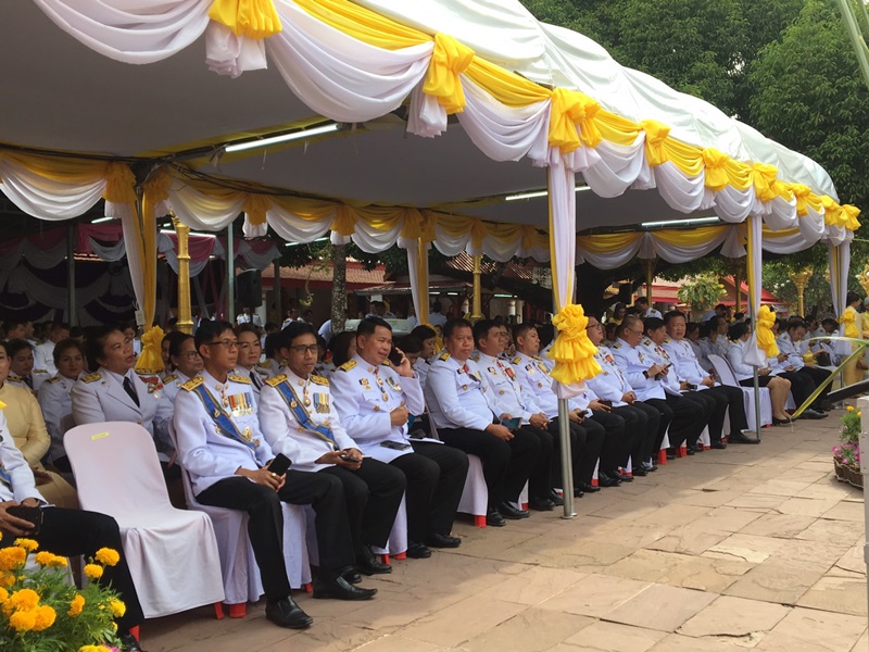 ?พช.นครพนม ร่วมพิธีทำน้ำอภิเษก พระอุโบสถ วัดพระธาตุพนมวรมหาวิหาร