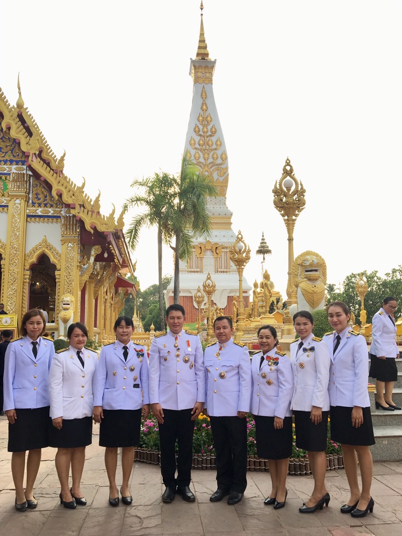 ?พช.นครพนม ร่วมพิธีทำน้ำอภิเษก พระอุโบสถ วัดพระธาตุพนมวรมหาวิหาร