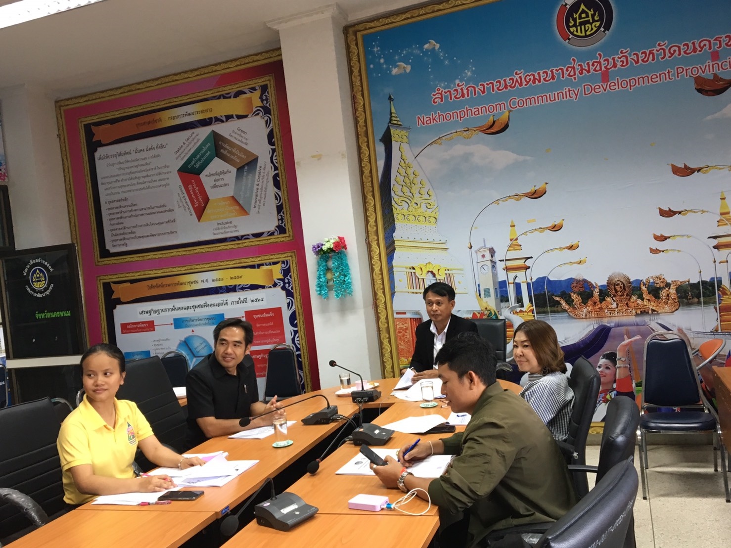 ?นครพนม ประชุมติดตามเร่งรัดการดำเนินงานและแผนการใช้จ่ายงบประมาณ กองทุนพัฒนาบทบาทสตรี กรมการพัฒนาชุมชน