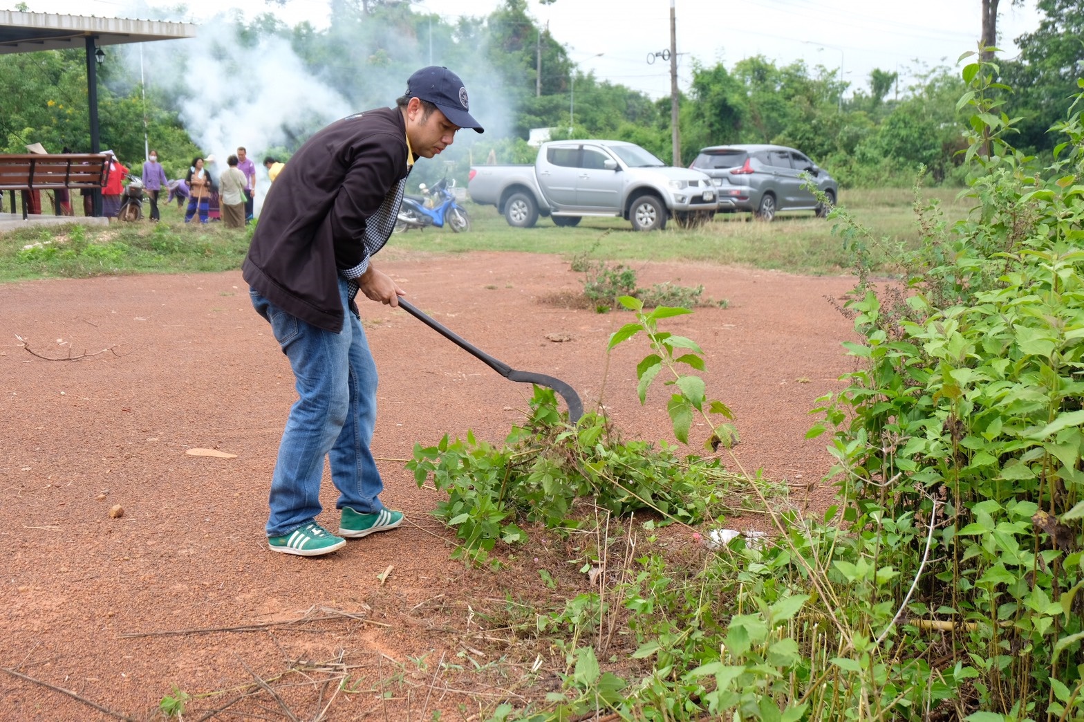 @นครพนม : กิจกรรม Big cleaning ศูนย์สารสนเทศบ้านนาโพธิ์ ม.17 ตำบลบ้านผึ้ง