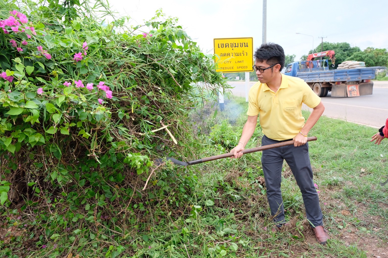 @นครพนม : กิจกรรม Big cleaning ศูนย์สารสนเทศบ้านนาโพธิ์ ม.17 ตำบลบ้านผึ้ง