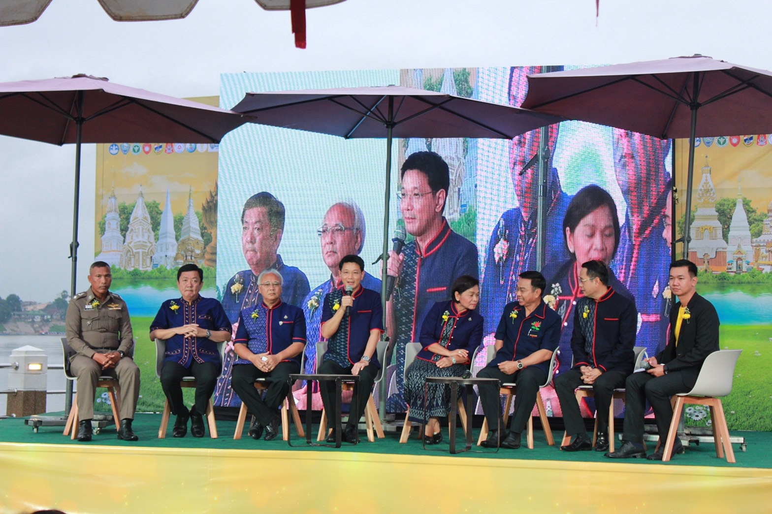 แถลงข่าวการจัดงานบวงสรวงพญาศรีสัตตนาคราช และงานเทศกาลรำบวงสรวงพระธาตุประจำวันเกิด ประจำปี 2562