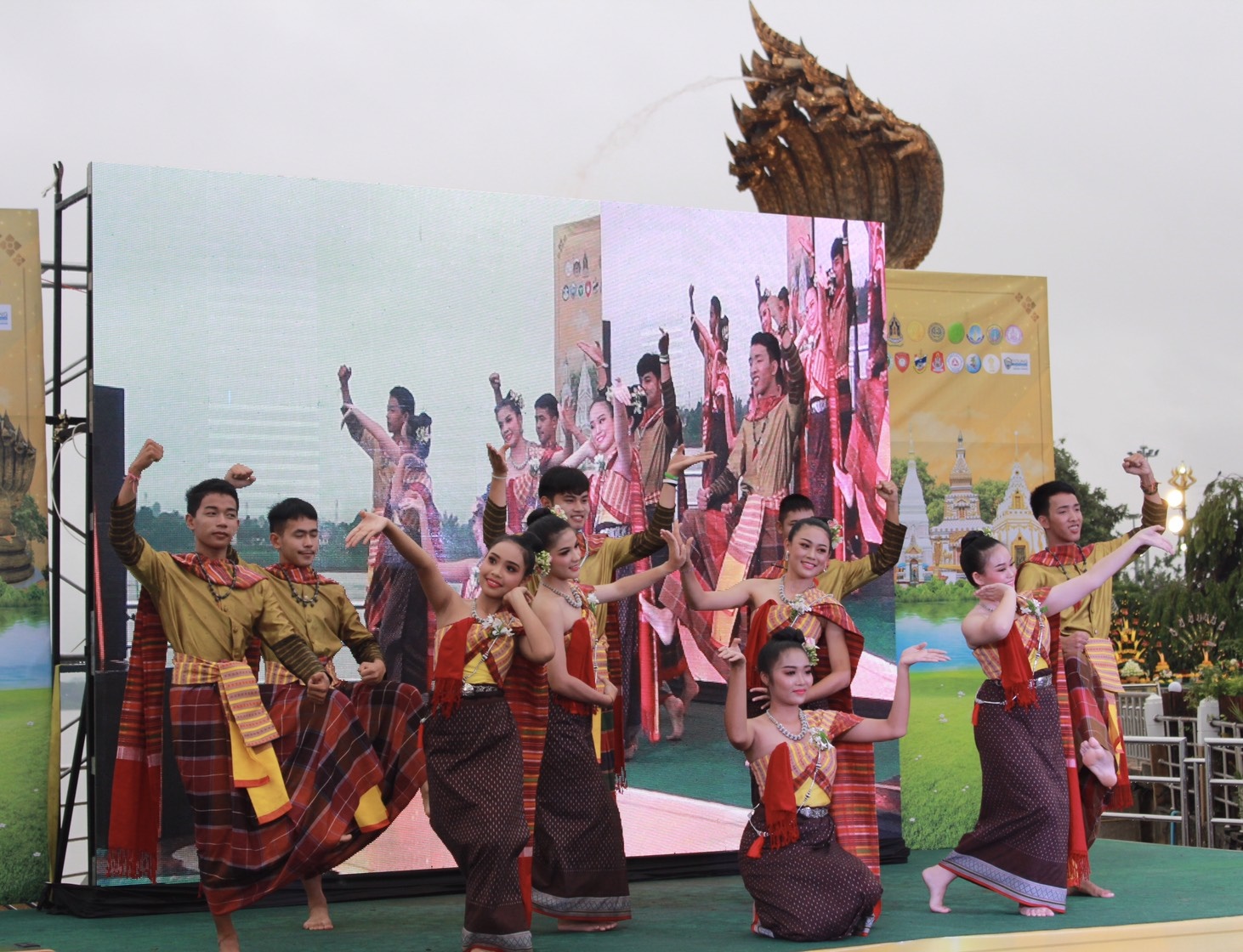 แถลงข่าวการจัดงานบวงสรวงพญาศรีสัตตนาคราช และงานเทศกาลรำบวงสรวงพระธาตุประจำวันเกิด ประจำปี 2562