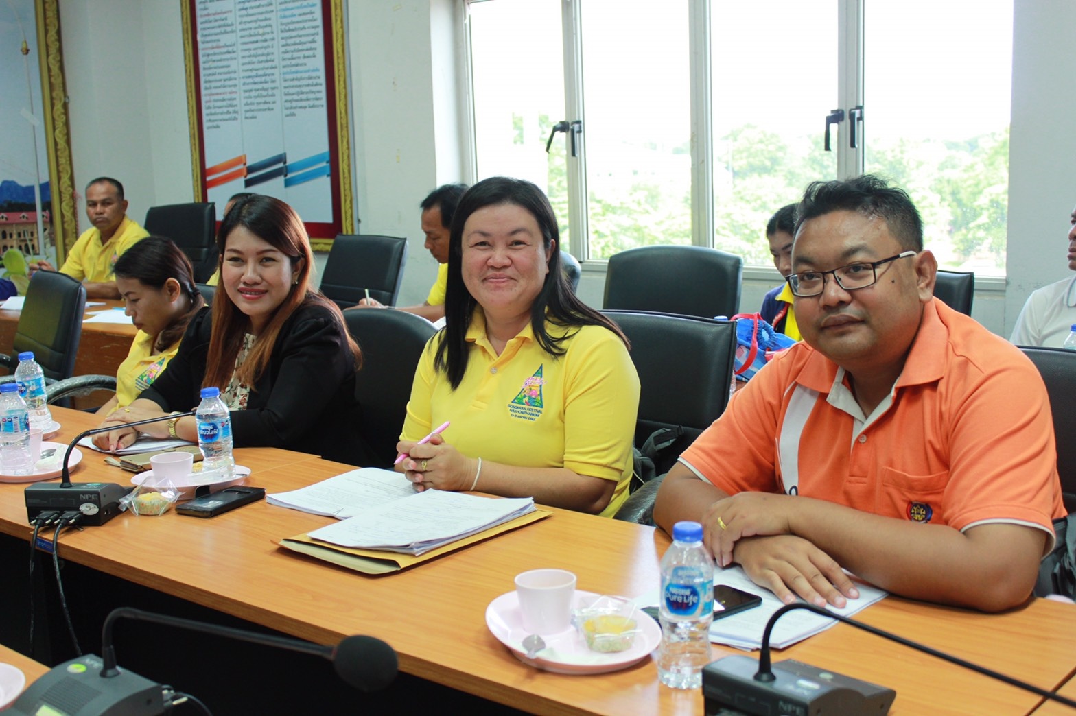 ประชุมติดตามผลการดำเนินงานตามระบบมาตรฐานการพัฒนาชุมชน(มชช.) ประจำปี 2562