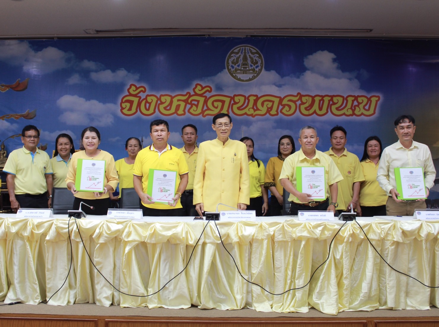 พิธีลงนามตัวชี้วัดการประเมินผลการปฏิบัติราชการ รอบ 2 ประจำปี 2562