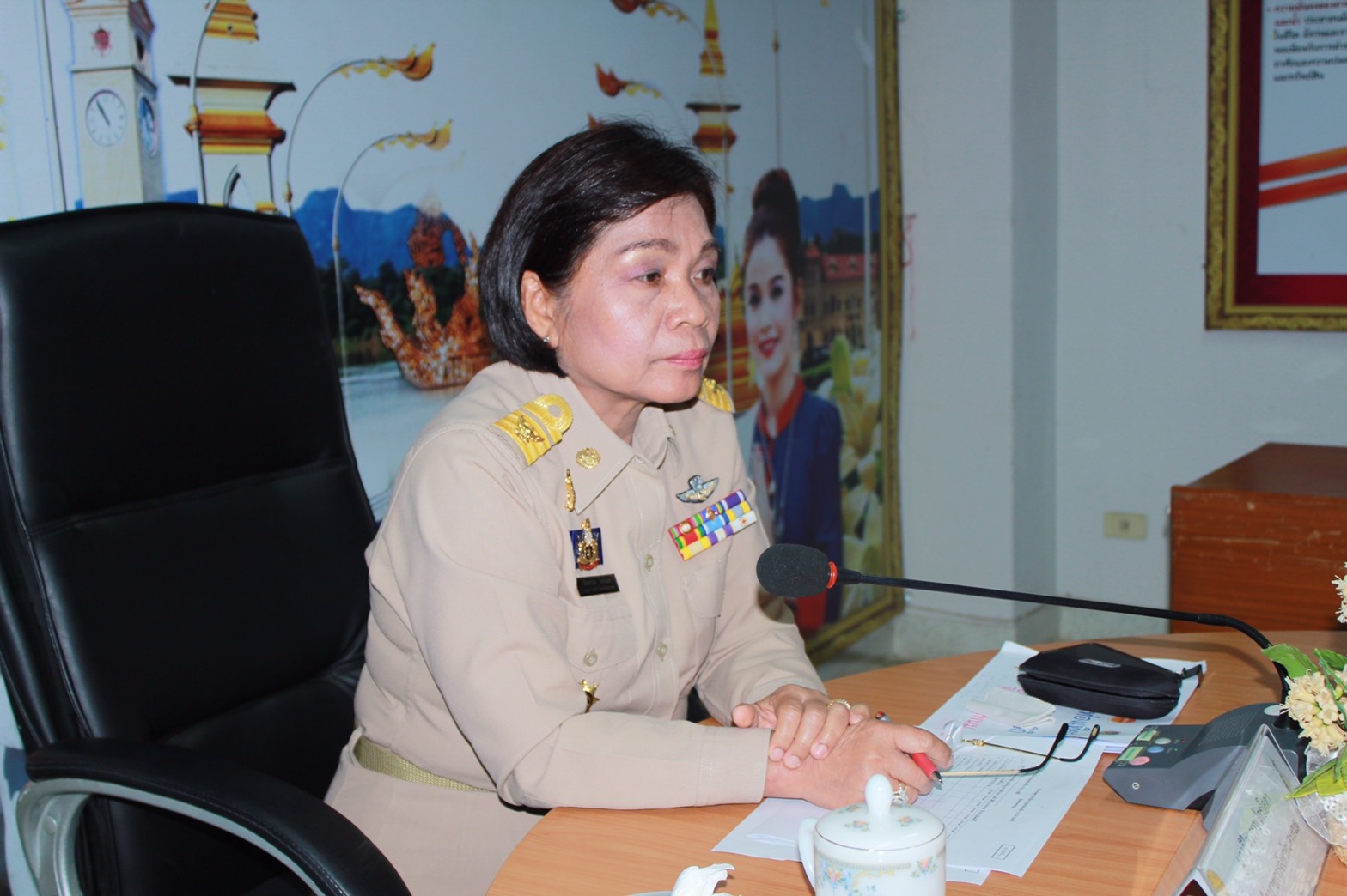 ประชุมติดตามการดำเนินงานชุมชนท่องเที่ยว OTOP นวัตวิถี