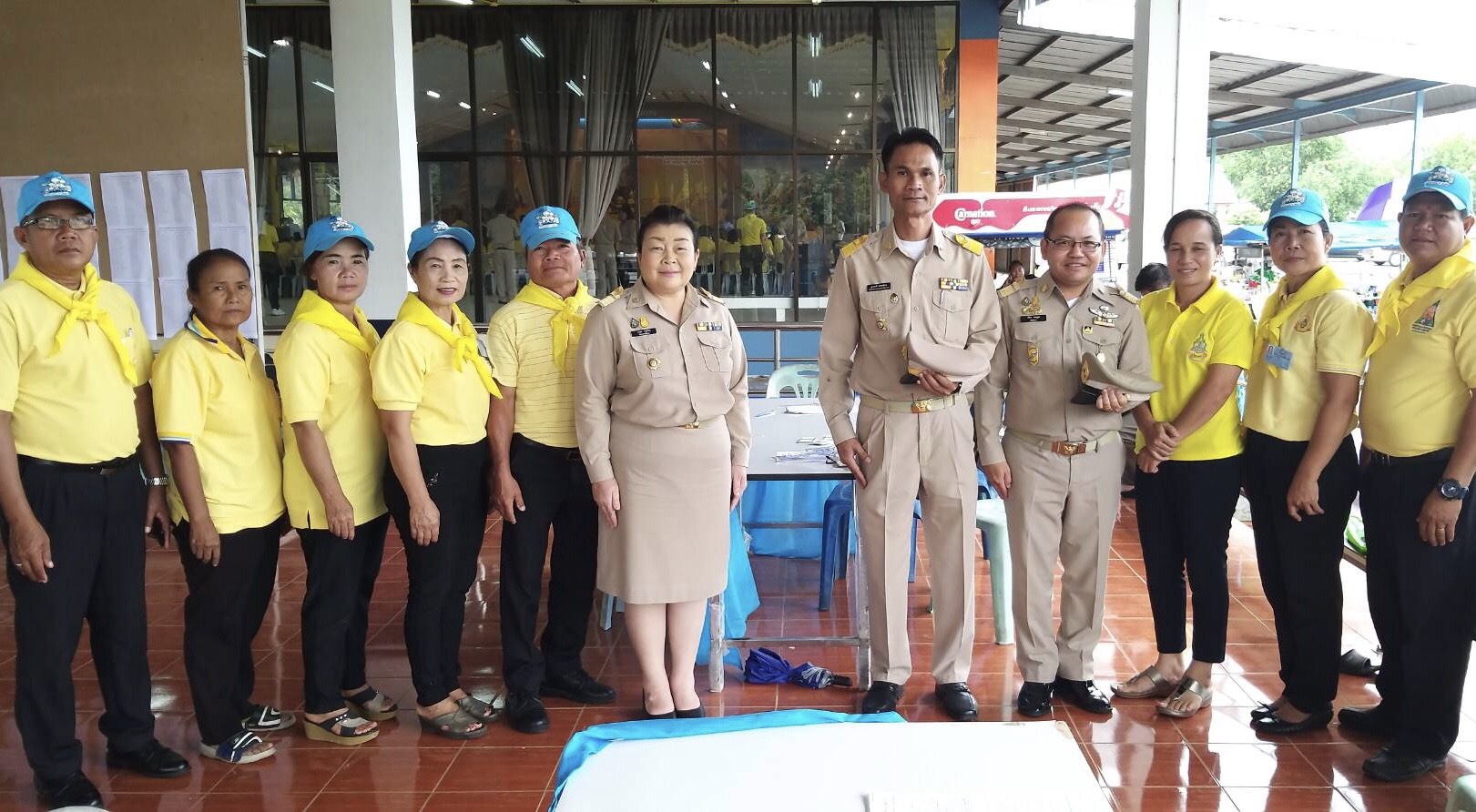 พิธีรับมอบสิ่งของพระราชทาน 904 วปร.