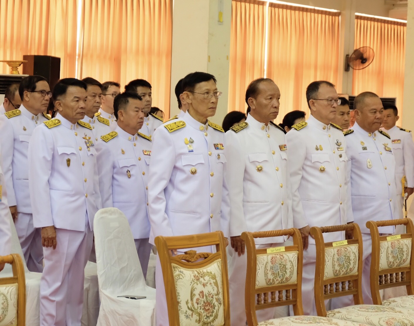 พิธีลงนามถวายพระพรชัยมงคลและพิธีถวายสัตย์ปฏิญาณเพื่อเป็นข้าราชการที่ดีและพลังของแผ่นดิน ประจำปี 2562