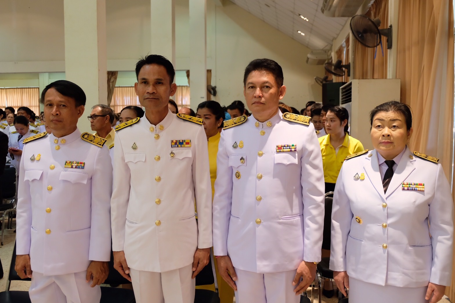 พิธีลงนามถวายพระพรชัยมงคลและพิธีถวายสัตย์ปฏิญาณเพื่อเป็นข้าราชการที่ดีและพลังของแผ่นดิน ประจำปี 2562