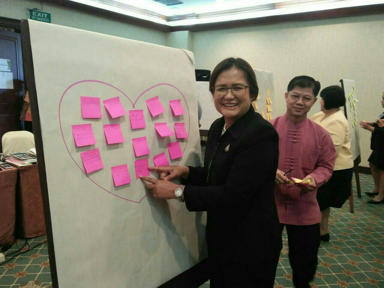 การประชุมเชิงปฏิบัติการเพิ่มประสิทธิภาพระบบการบริหารผลการปฏิบัติราชการของข้าราชการพลเรือนสามัญ สังกัดกรมการพัฒนาชุมชน