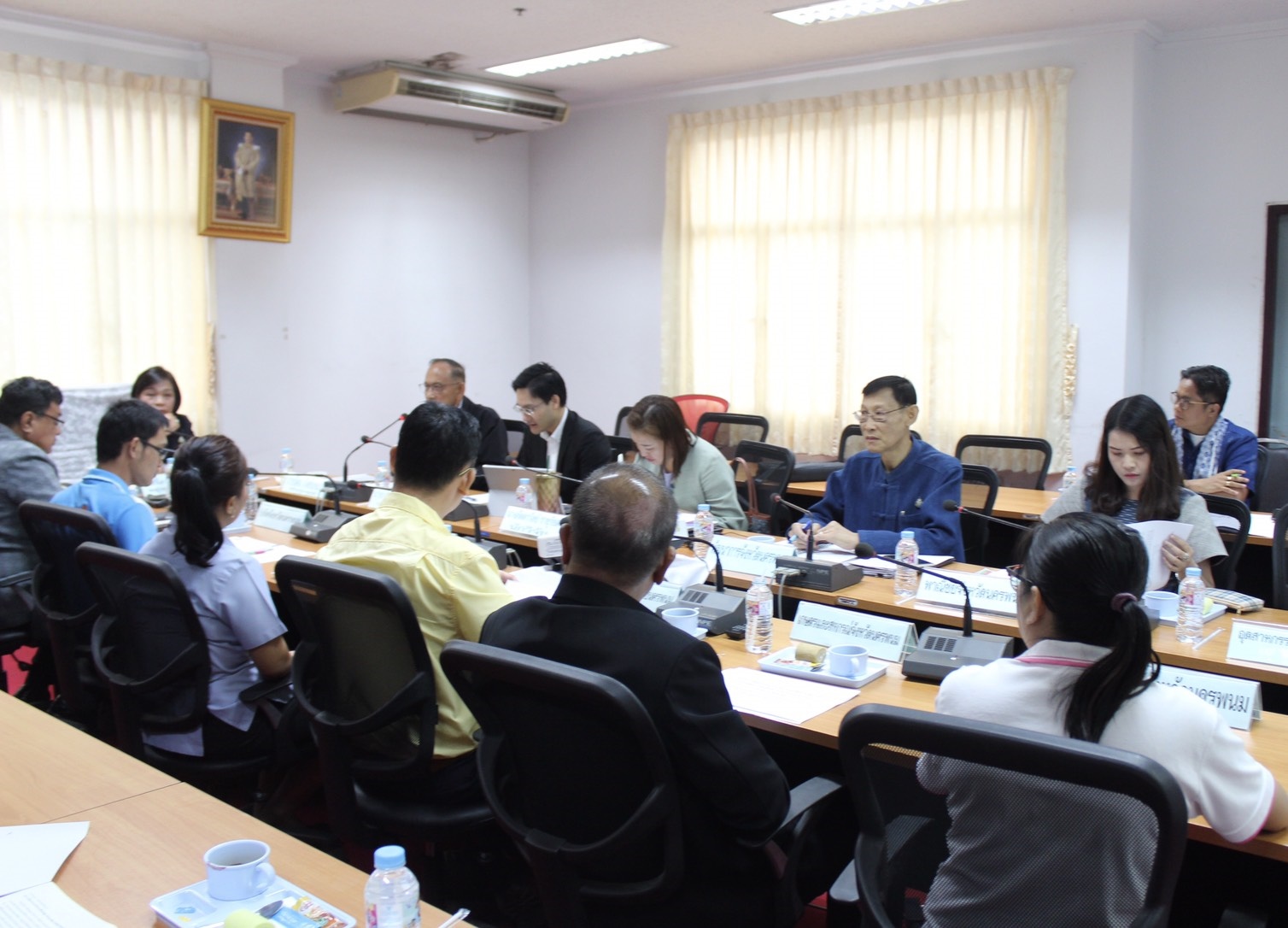 ประชุมหารือถึงโอกาสในการขยายผลโครงการนวัตกรรมชุมชนน ภายใต้โครงการวิจัยการพัฒนาระบบนวัตกรรมเชื่อมโยงสู่การทำแผนพัฒนาเชิงพื้นที่