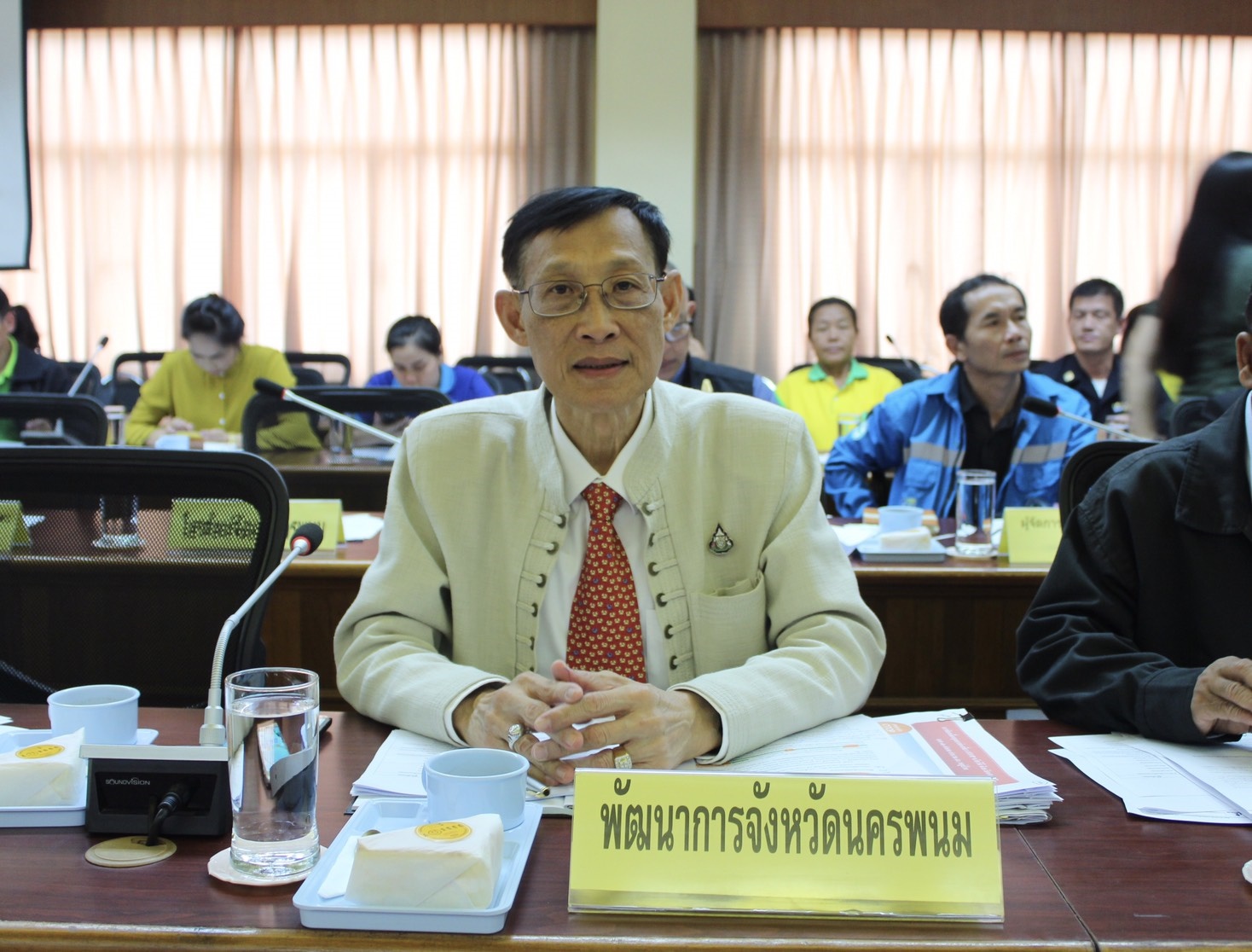 ประชุมเตรียมความพร้อมการจัดงานไหลเรือไฟจังหวัดนครพนม ประจำปี 2562
