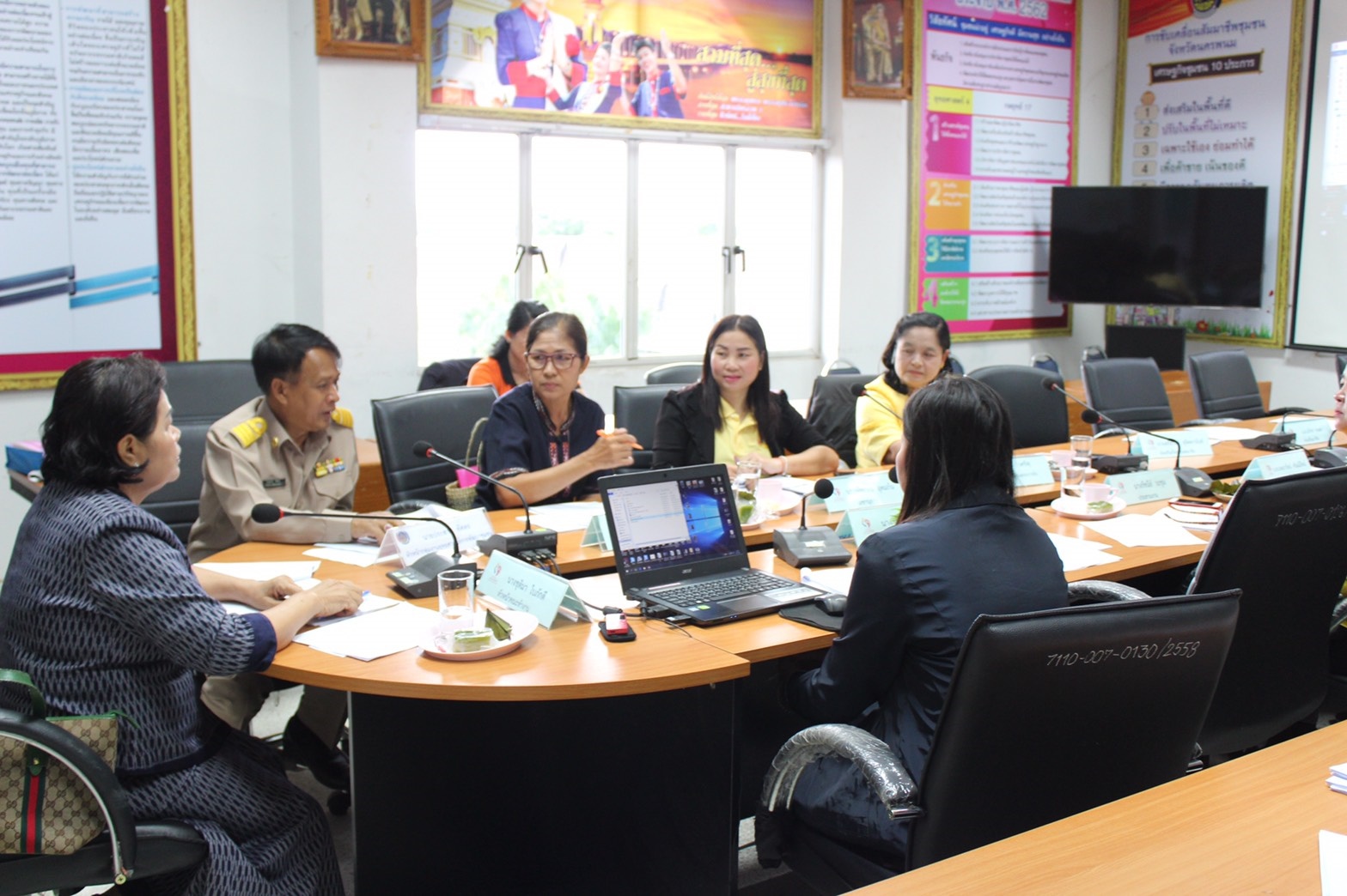 ประชุมคณะทำงานขับเคลื่อนกองทุนพัฒนาบทบาทสตรีจังหวัดนครพนม ครั้งที่ 7/2562
