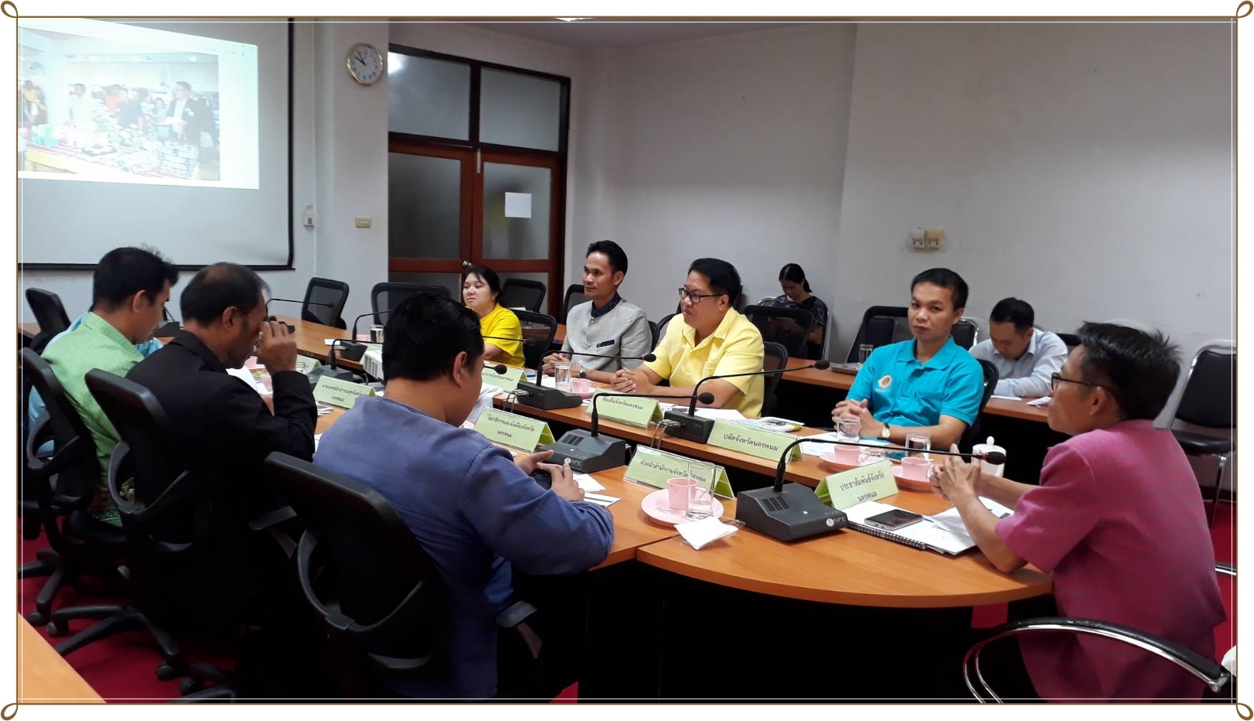 ประชุมคณะทำงานพิจารณาคัดเลือกและตัดสินการจัดการขยะมูลฝอยชุมชนตามโครงการ “จังหวัดสะอาด” ประจำปี 2562