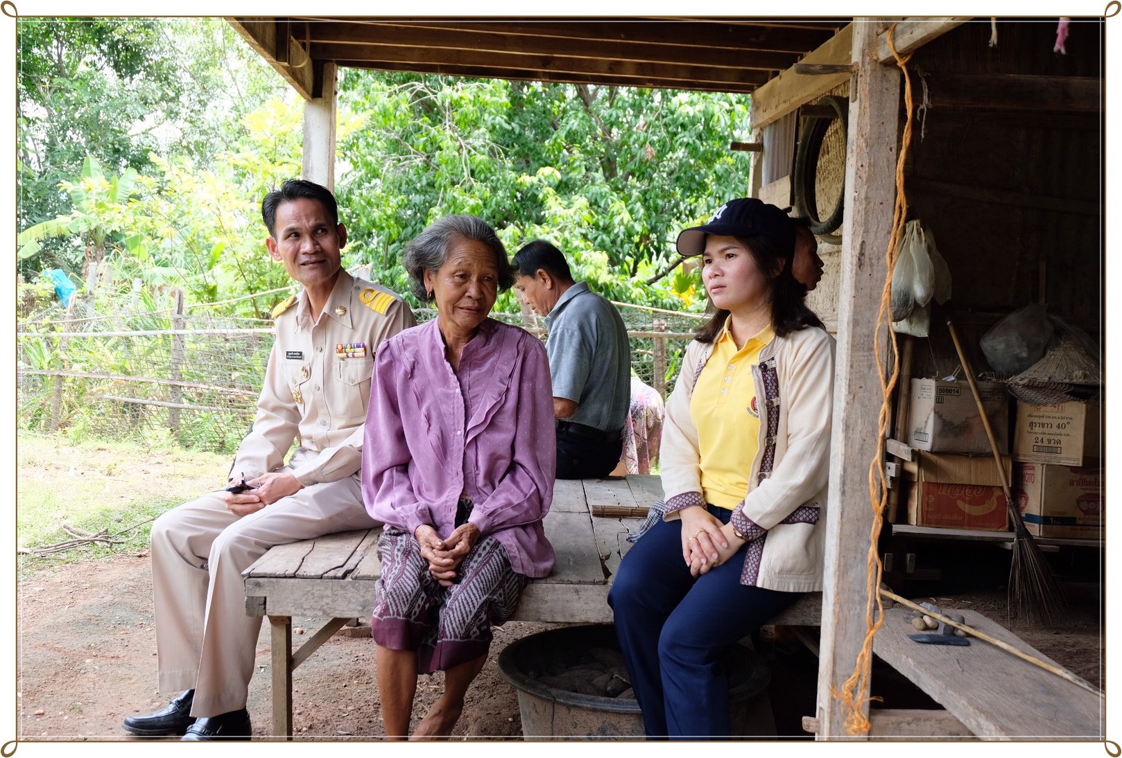 ติดตามครัวเรือนเป้าหมายตามโครงการนครพนม สร้างสังคมอุดมสุข อำเภอเรณูนคร