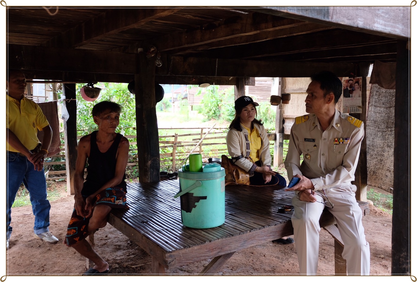 ติดตามครัวเรือนเป้าหมายตามโครงการนครพนม สร้างสังคมอุดมสุข อำเภอเรณูนคร